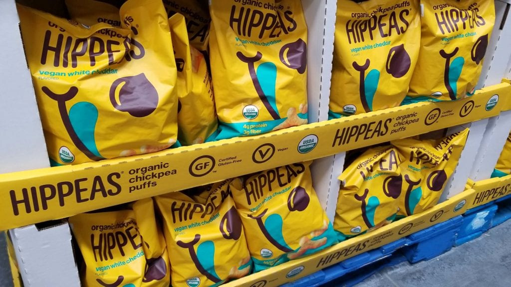 Hippeas Organic Chickpea Puffs are a great snack for soy free children
