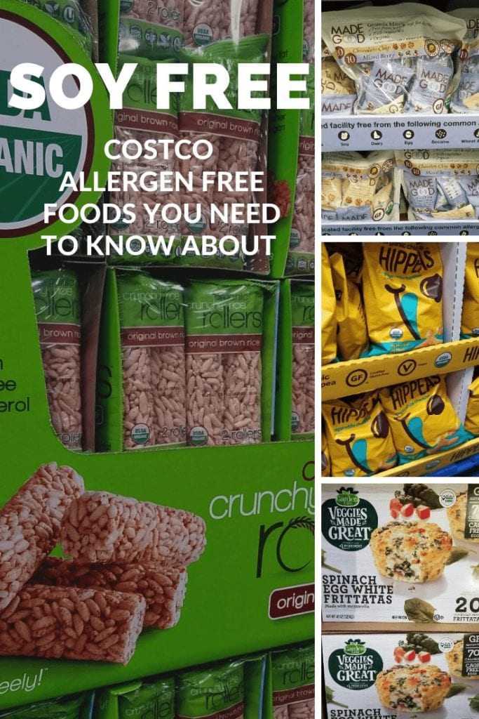 Costco Allergen Free foods for Soy Free Kids