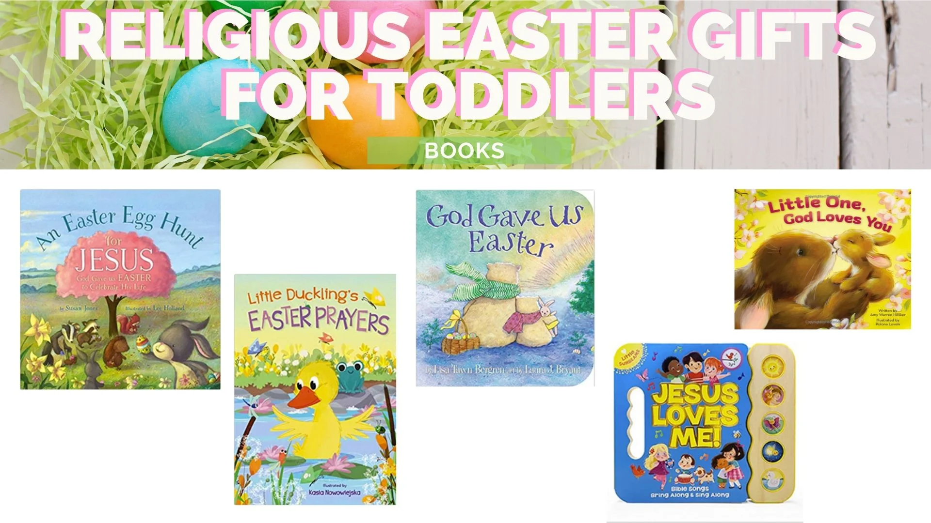religious easter books encourage keeping faith as part of the easter holiday