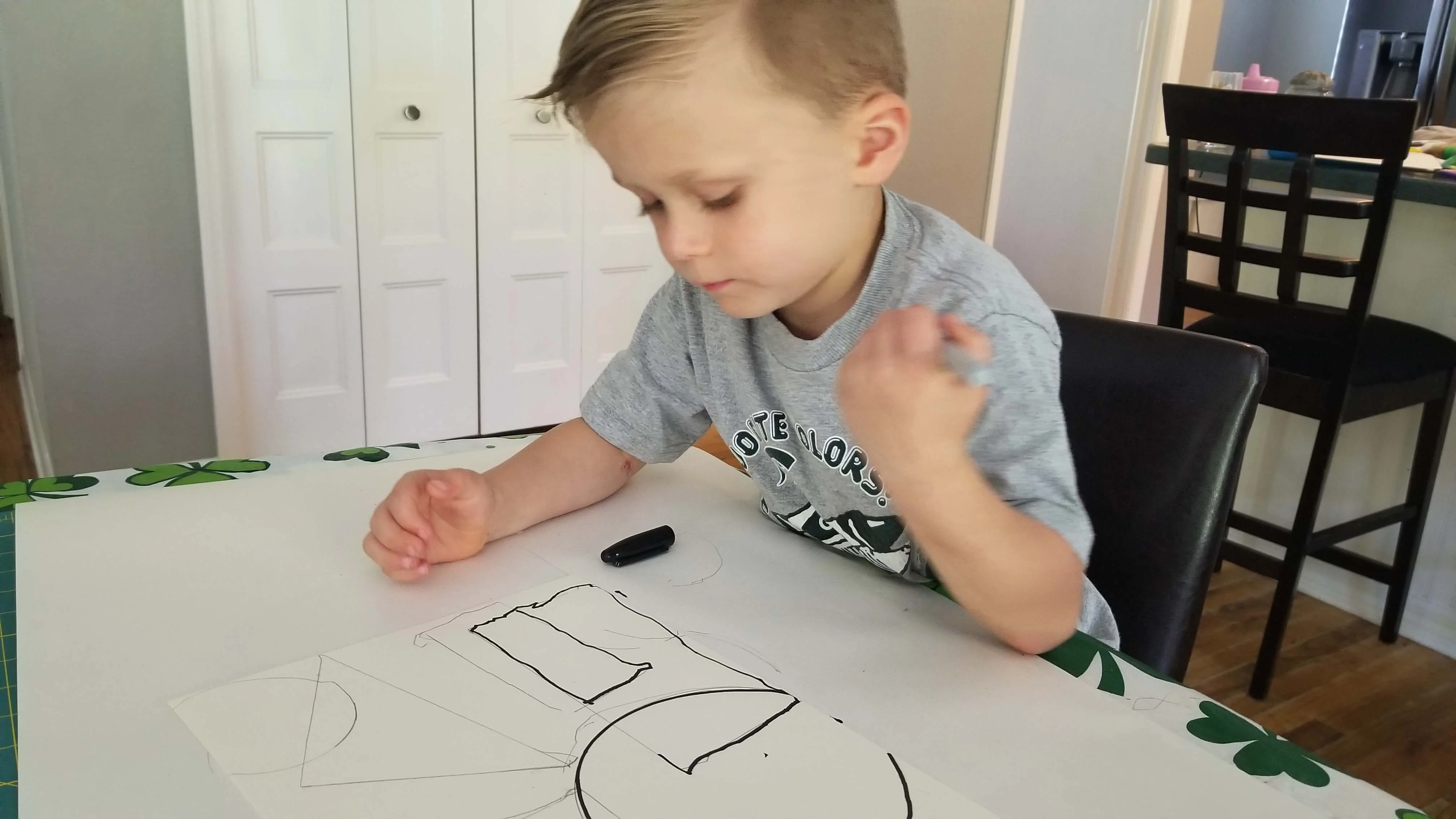 sharpie tracing for easy drawing for kids that anyone can teach for at home lesson