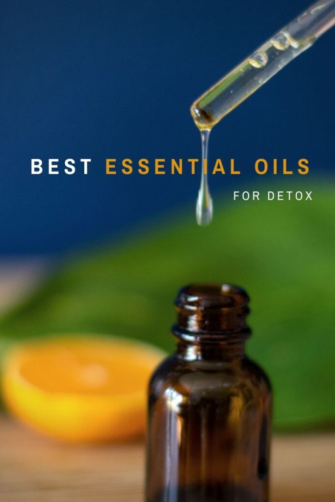 Detox with essential oils in a message oil on artsyfartzy.com