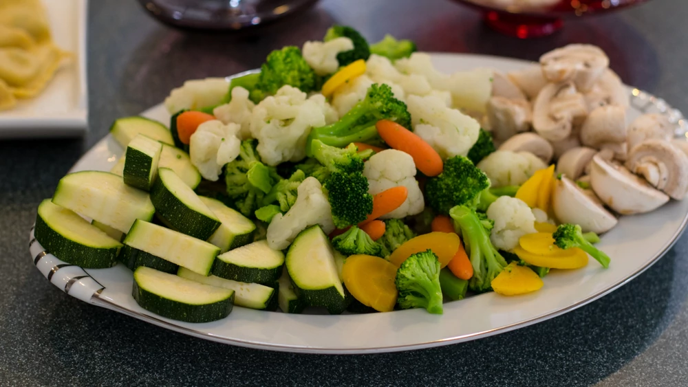 assorted veggies are fondue dippers ideas for bouillon