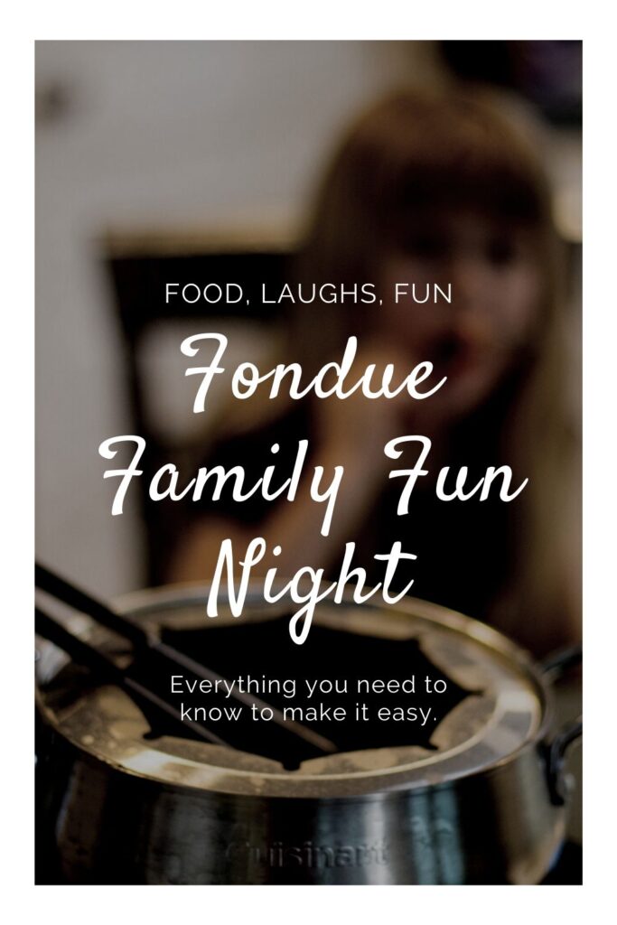 Fondue family fun night party ideas to bring the family together for mealtime. 