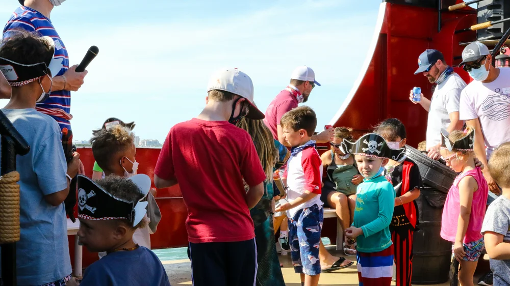 Clearwater Florida pirate ship party