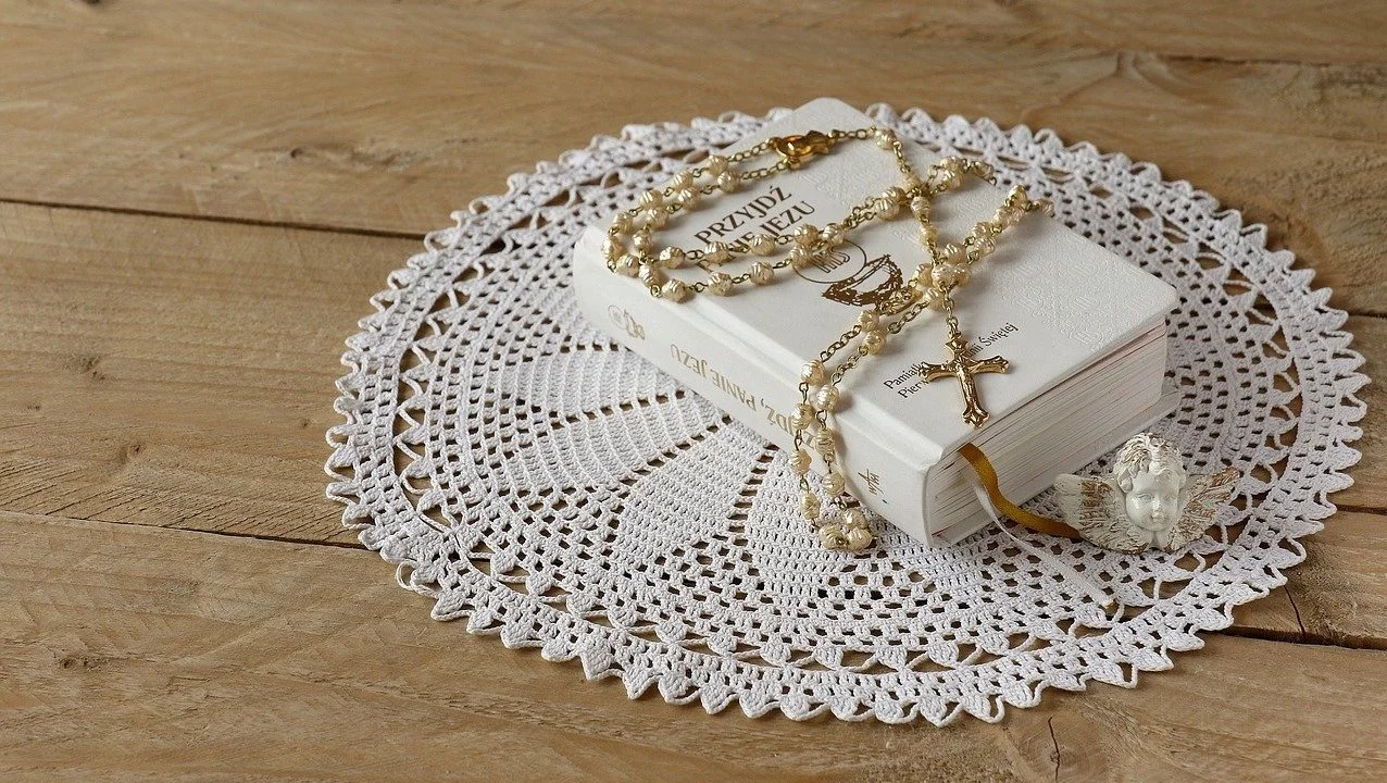 First communion gift ideas can be a quality rosary or bible