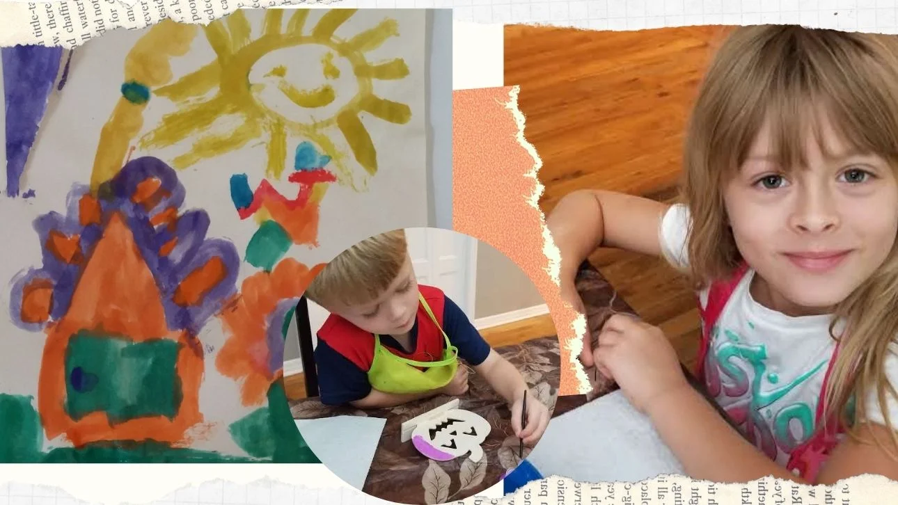 The Amazing Benefits of Painting for Toddlers on www.artsyfartzy.com