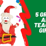 5 Art Teacher Gifts, Amazon Ideas for art teacher appreciation, holiday, or Christmas gift